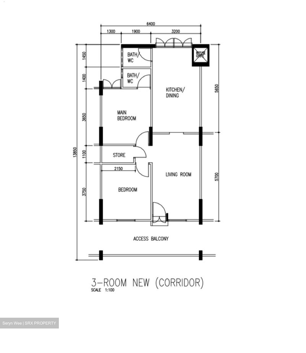 Blk 475 Teck Ghee Horizon (Ang Mo Kio), HDB 3 Rooms #542736811